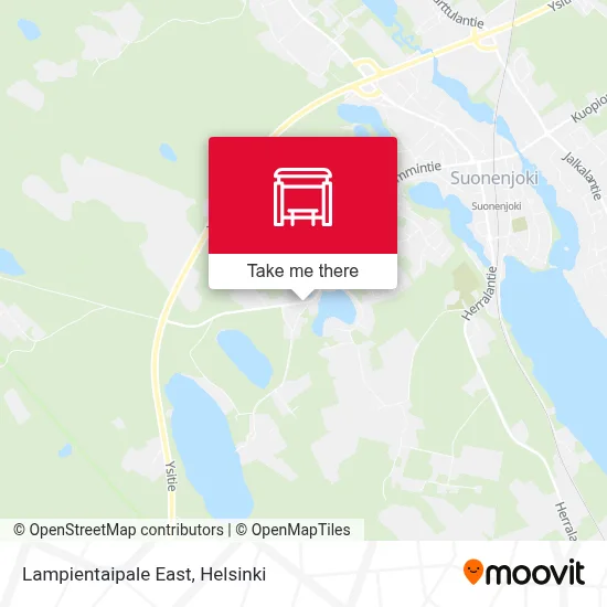 Lampientaipale East map