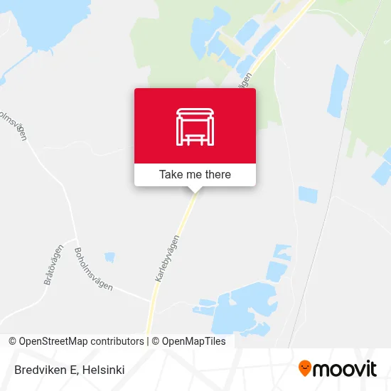Bredviken E map