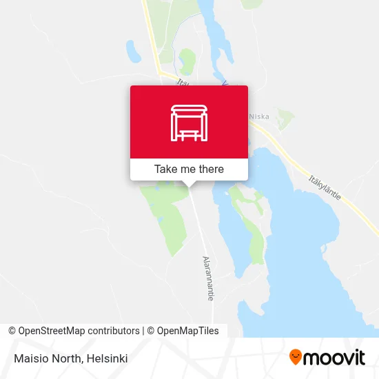 Maisio North map