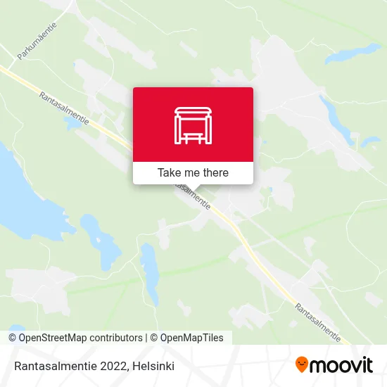 Rantasalmentie 2022 map