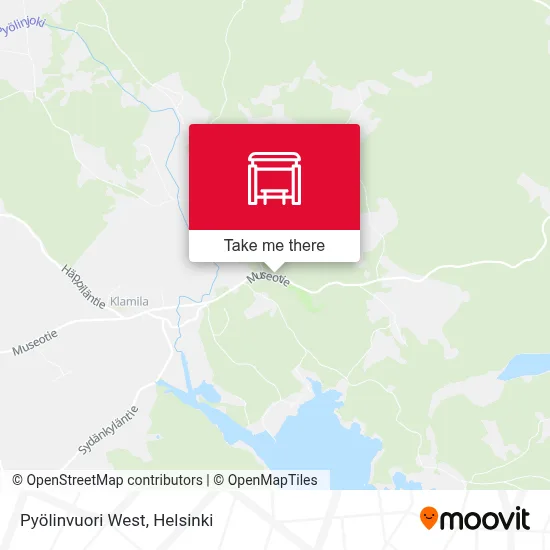 Pyölinvuori West map