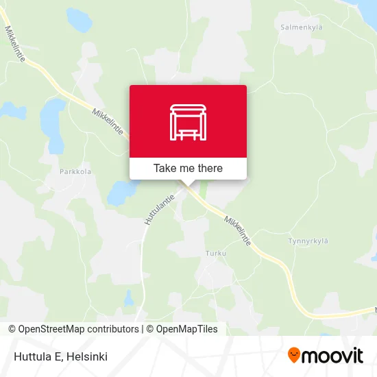 Huttula E map