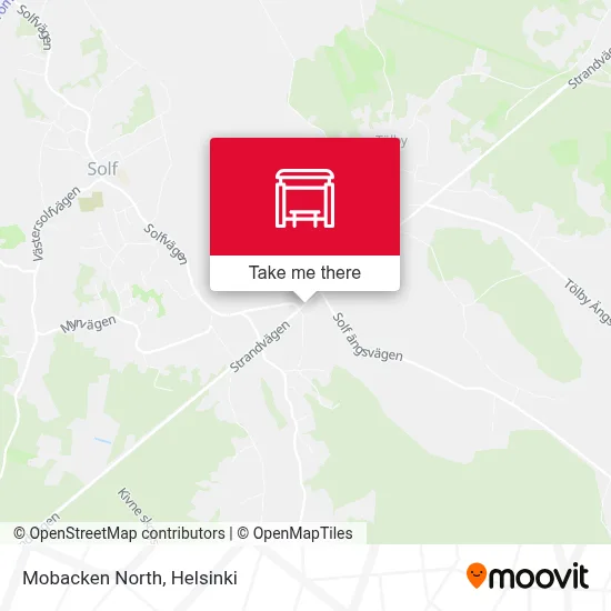 Mobacken North map
