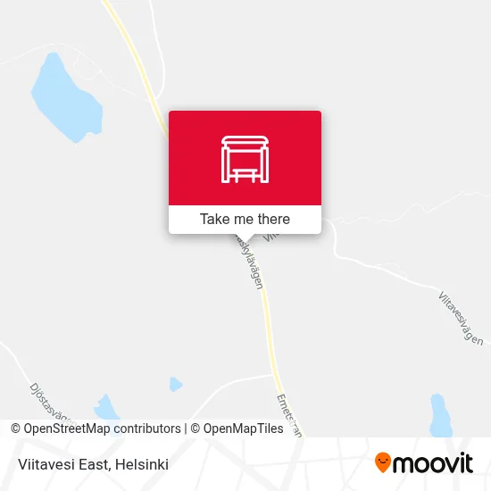 Viitavesi East map