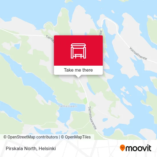 Pirskala North map