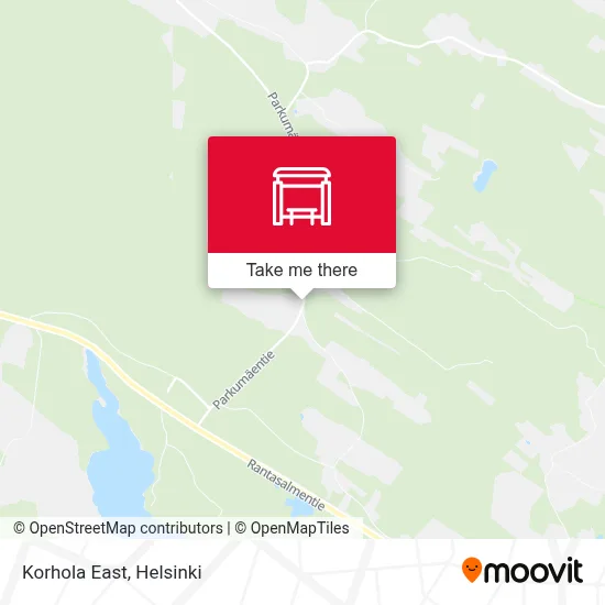 Korhola East map