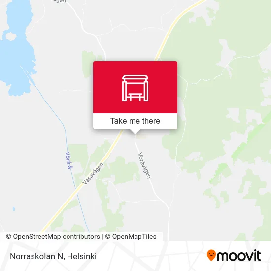 Norraskolan N map