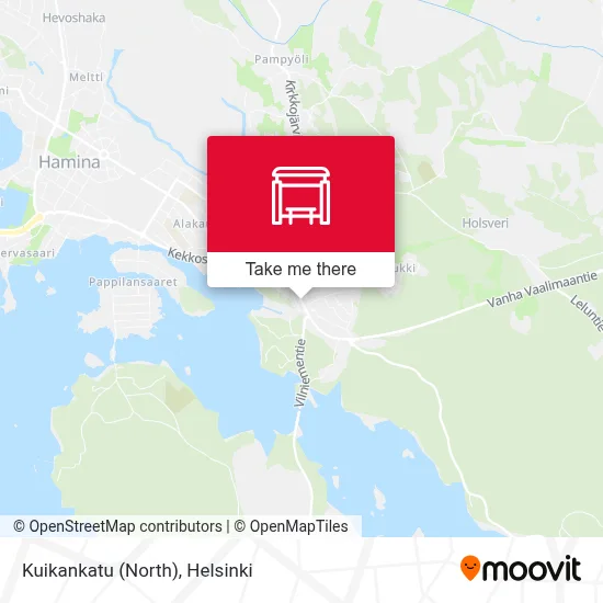 Kuikankatu (North) map