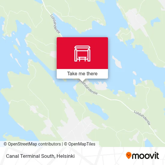 Canal Terminal South map