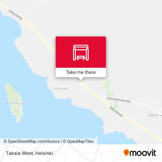 Takala West map