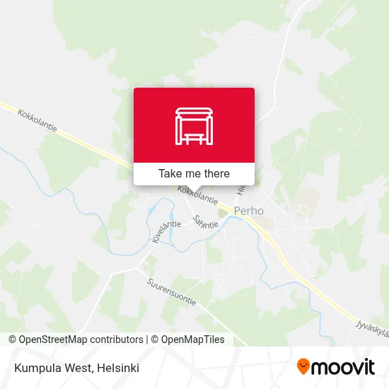 Kumpula West map