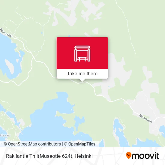 Rakilantie Th I(Museotie 624) map