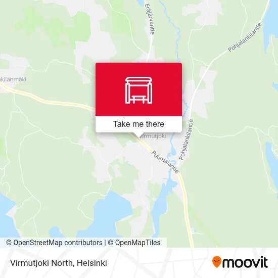 Virmutjoki North map