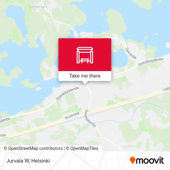 Jurvala W map