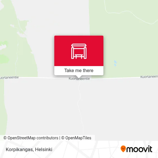 Korpikangas map