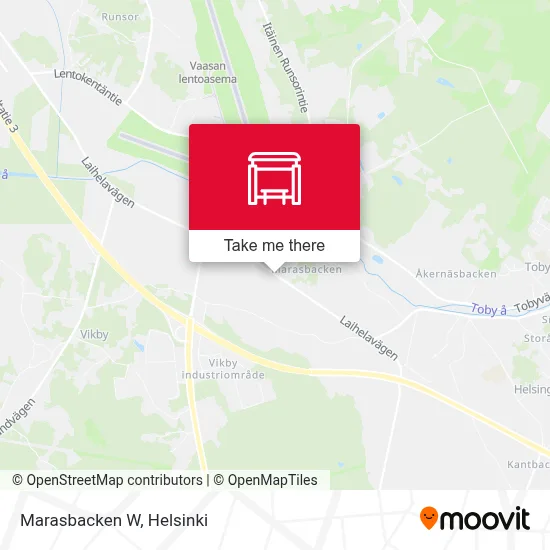 Marasbacken W map