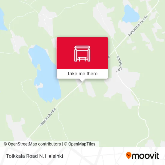 Toikkala Road N map