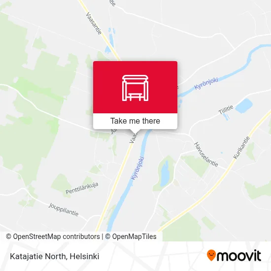 Katajatie North map