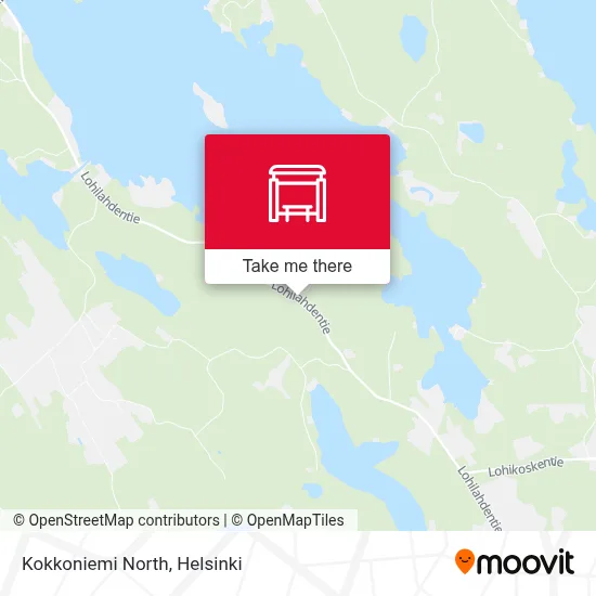 Kokkoniemi North map