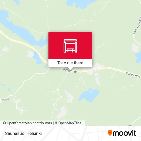 Saunasuo map