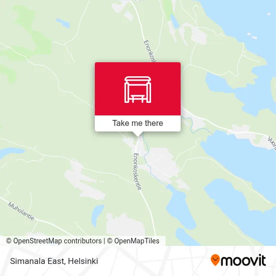 Simanala East map