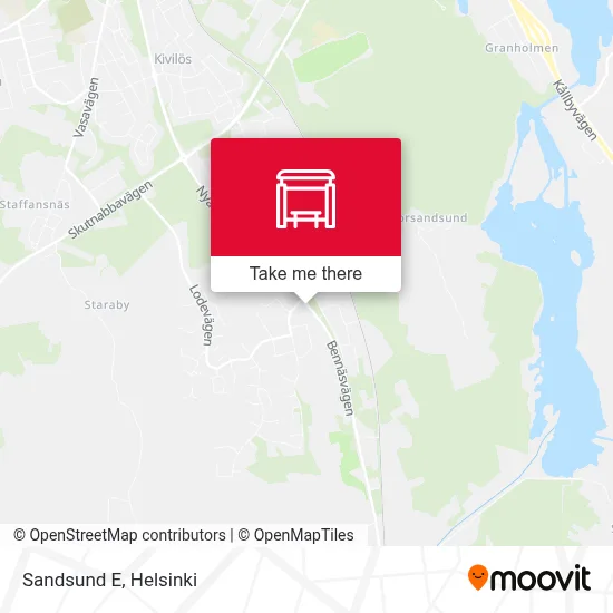 Sandsund E map