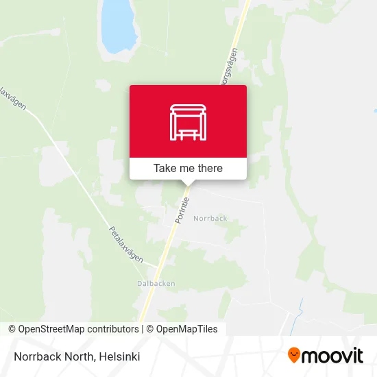 Norrback North map