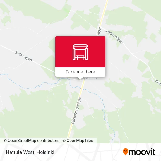 Hattula West map