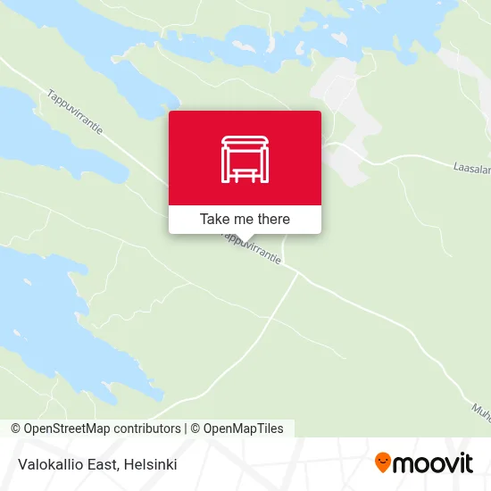 Valokallio East map