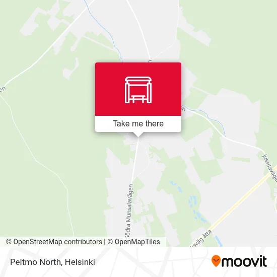 Peltmo North map