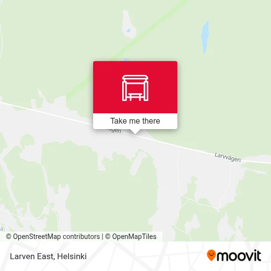 Larven East map