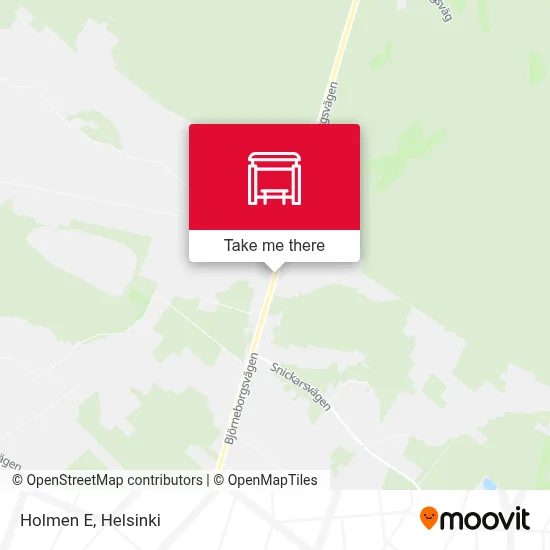 Holmen E map
