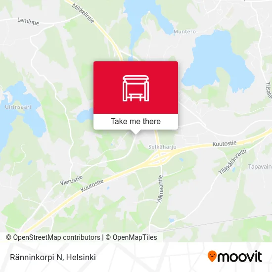 Ränninkorpi N map