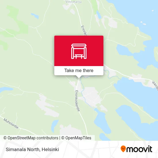 Simanala North map