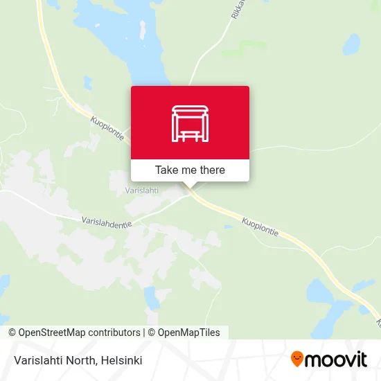 Varislahti North map