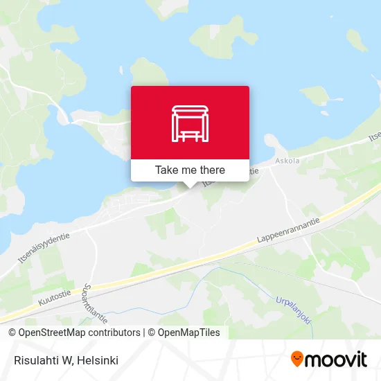 Risulahti W map