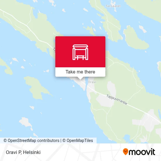 Oravi P map
