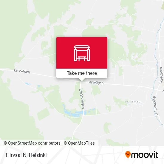 Hirvsal N map