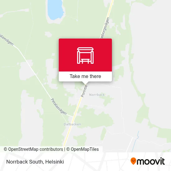 Norrback South map