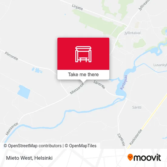 Mieto West map