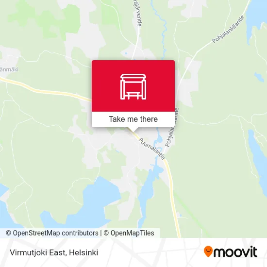 Virmutjoki East map
