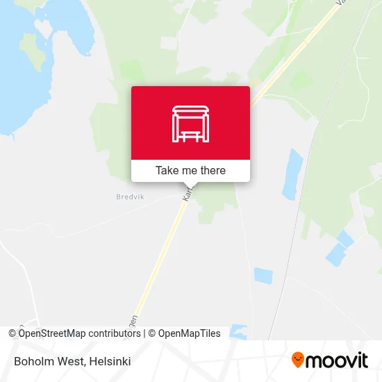 Boholm West map