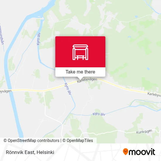 Rönnvik East map