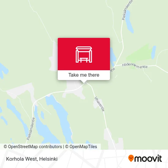 Korhola West map