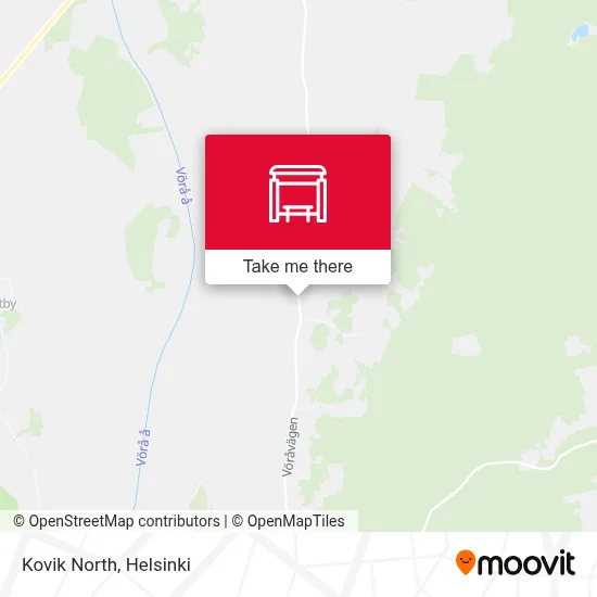 Kovik North map