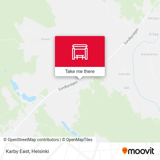 Karby East map