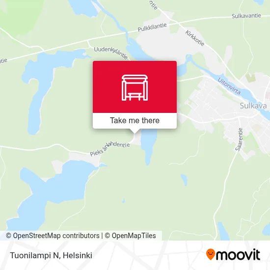 Tuonilampi N map