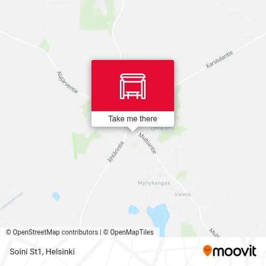 Soini St1 map