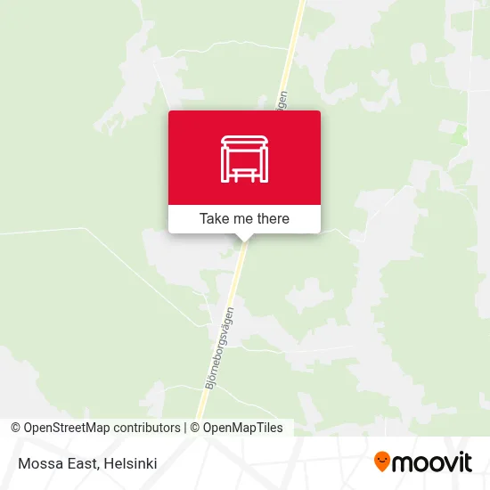Mossa East map