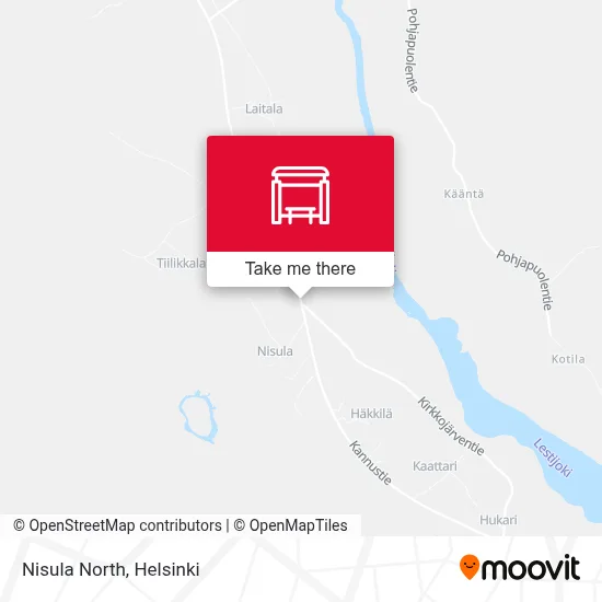 Nisula North map